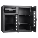 Barska Locker Depository Safe w/ Keypad Lock - (2) Compartments, Steel, Black (AX13316) thumbnail 2