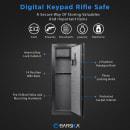 Barska 14 Rifle Capacity Gun Safe w/ Keypad Lock, 7.87 cu ft (AX13328) thumbnail 7