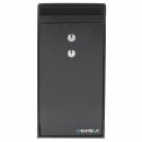 Barska 0.27 cu ft Depository Safe w/ Key Lock - Steel, Black (AX13558) thumbnail 2