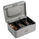 Barska Cash Box w/ Combination Lock - (3) Compartment Tray, Steel, Gray (CB11782) thumbnail 4