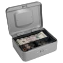 Barska Cash Box w/ Combination Lock - (3) Compartment Tray, Steel, Gray (CB11784) thumbnail 4
