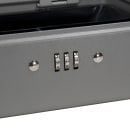 Barska Cash Box w/ Combination Lock - (3) Compartment Tray, Steel, Gray (CB11784) thumbnail 6