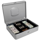 Barska Cash Box w/ Combination Lock - (5) Compartment Tray, Steel, Gray (CB11788) thumbnail 5