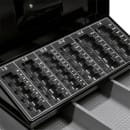 Barska Cash Box w/ Key Lock - (3) Compartment Tray, Steel, Black (CB11790) thumbnail 2