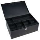 Barska Cash Box w/ Key Lock - (6) Compartment Tray, Steel, Black (CB11792) thumbnail 2