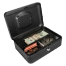 Barska Cash Box w/ Key Lock - (3) Compartment Tray, Steel, Black (CB11832) thumbnail 6