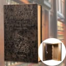 Barska Antique Book Lock Box w/ Key Lock - 8-3/4"W x 2-3/4"D x 13"H, Steel (CB11992) thumbnail 5