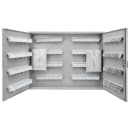 Barska 320 Key Cabinet w/ Key Lock - Steel, Gray (CB12698) thumbnail 2