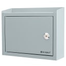 Barska Multi Purpose Drop Box w/ Key Lock - 9 3/4"W x 3"D x 7 3/4"H, Steel, Gray (CB12710) thumbnail 2