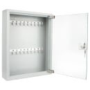 Barska 20 Key Cabinet w/ Key Lock - Glass Door, Steel, Gray (CB12952) thumbnail 2