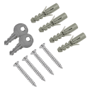 Barska 100 Key Cabinet w/ Key Lock - Steel, Black (CB12964) thumbnail 6