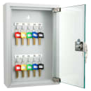 Barska 10 Key Cabinet w/ Key Lock - Glass Door, Steel, Gray (CB12986) thumbnail 3