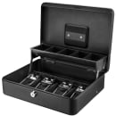 Barska Cash Box w/ Key Lock - (5) Compartment Tray, Steel, Black (CB13054) thumbnail 2