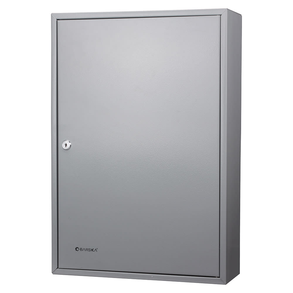 Barska 150 Key Cabinet w/ Key Lock - Steel, Gray (CB13236)
