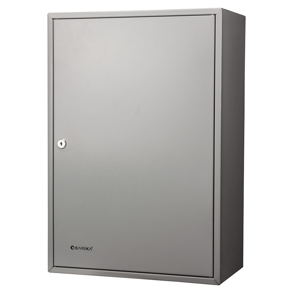 Barska 300 Key Cabinet w/ Key Lock - Steel, Gray (CB13238)