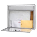 Barska Wall Mount Locking Mailbox w/ Drop Slot - 14 1/5"W x 3 3/5"D x 12 3/5"H, Steel, Gray (CB13252) thumbnail 5