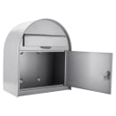 Barska Wall Mount Locking Mailbox w/ Drop Slot - 12 3/4"W x 7"D x 15"H, Steel, Gray (CB13254) thumbnail 3