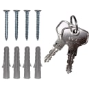 Barska 200 Key Cabinet w/ Combination & Key Lock - Steel, Black (CB13266) thumbnail 6