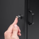 Barska Parcel Drop Box w/ Key Lock - 16 1/8"W x 10 2/5"D x 52"H, Steel, Black (CB13332) thumbnail 6