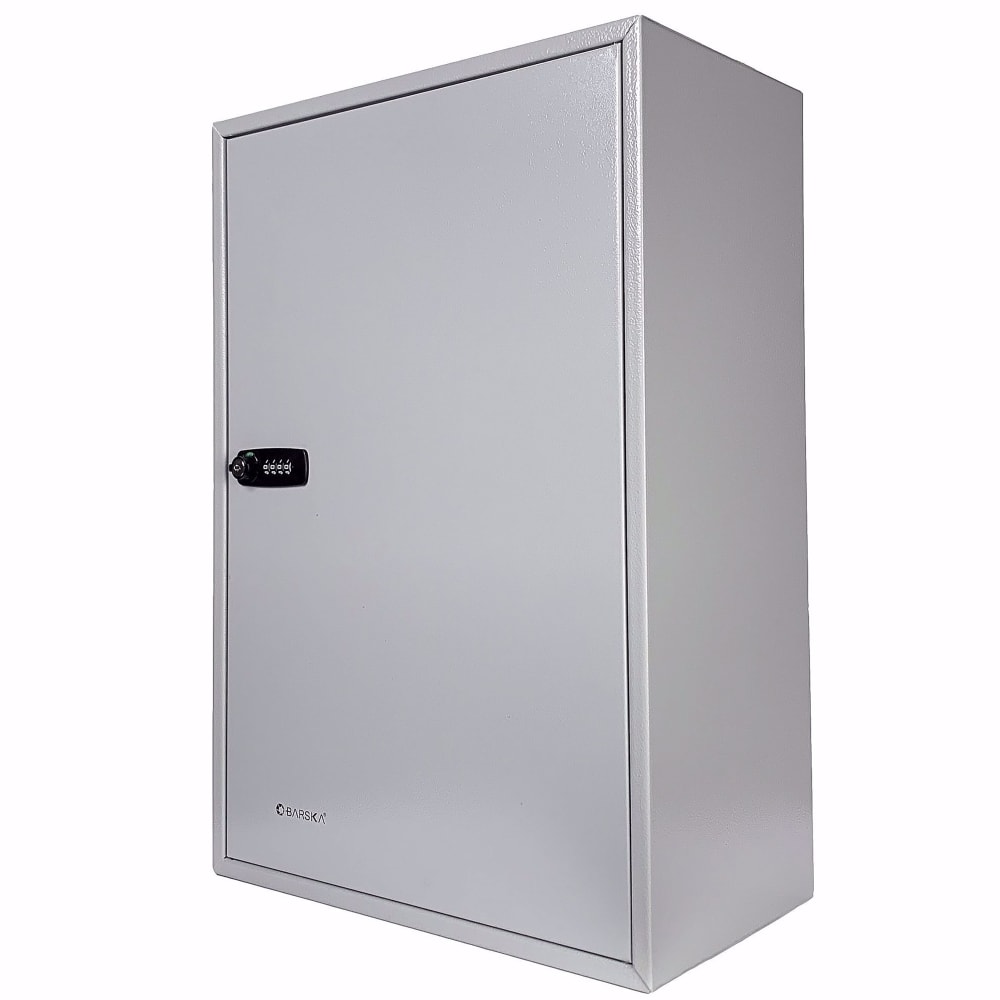 Barska 300 Key Cabinet w/ Combination & Key Lock - Steel, Gray (CB13562)