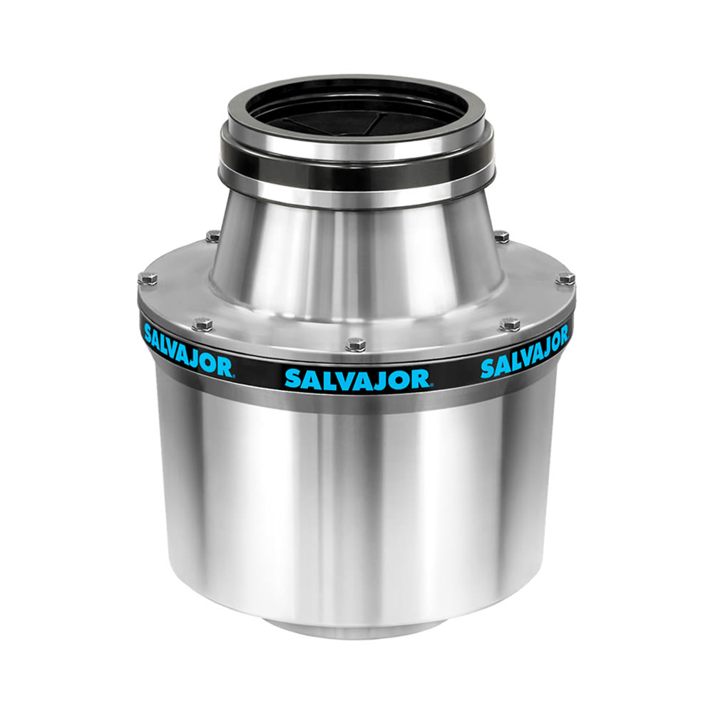Salvajor 200-SA-ARSS 115 Disposer Package, Sink/Trough Mount, Auto Reverse, 2 HP, 115 V