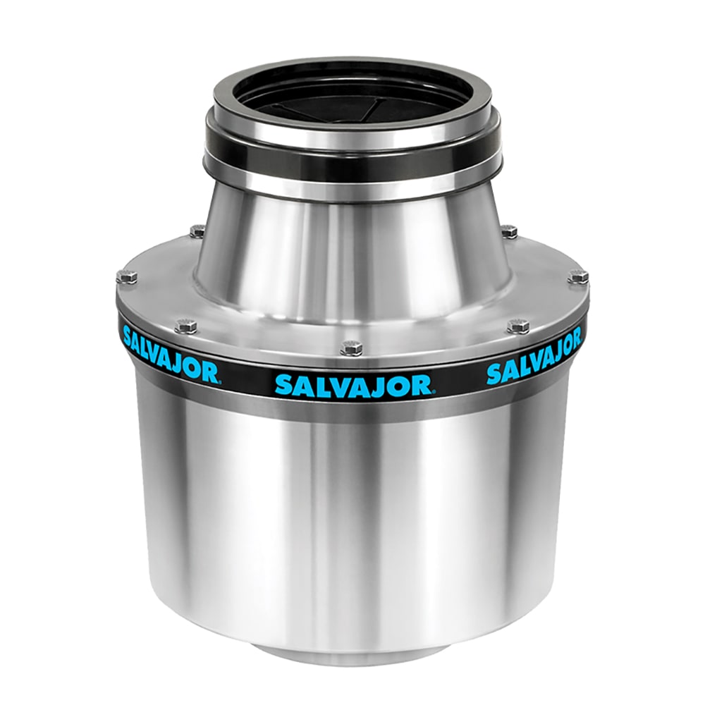 Salvajor 200-SA-ARSS 2301 Disposer Package, Sink/Trough Mount, Auto Reverse, 2 HP, 230/1 V