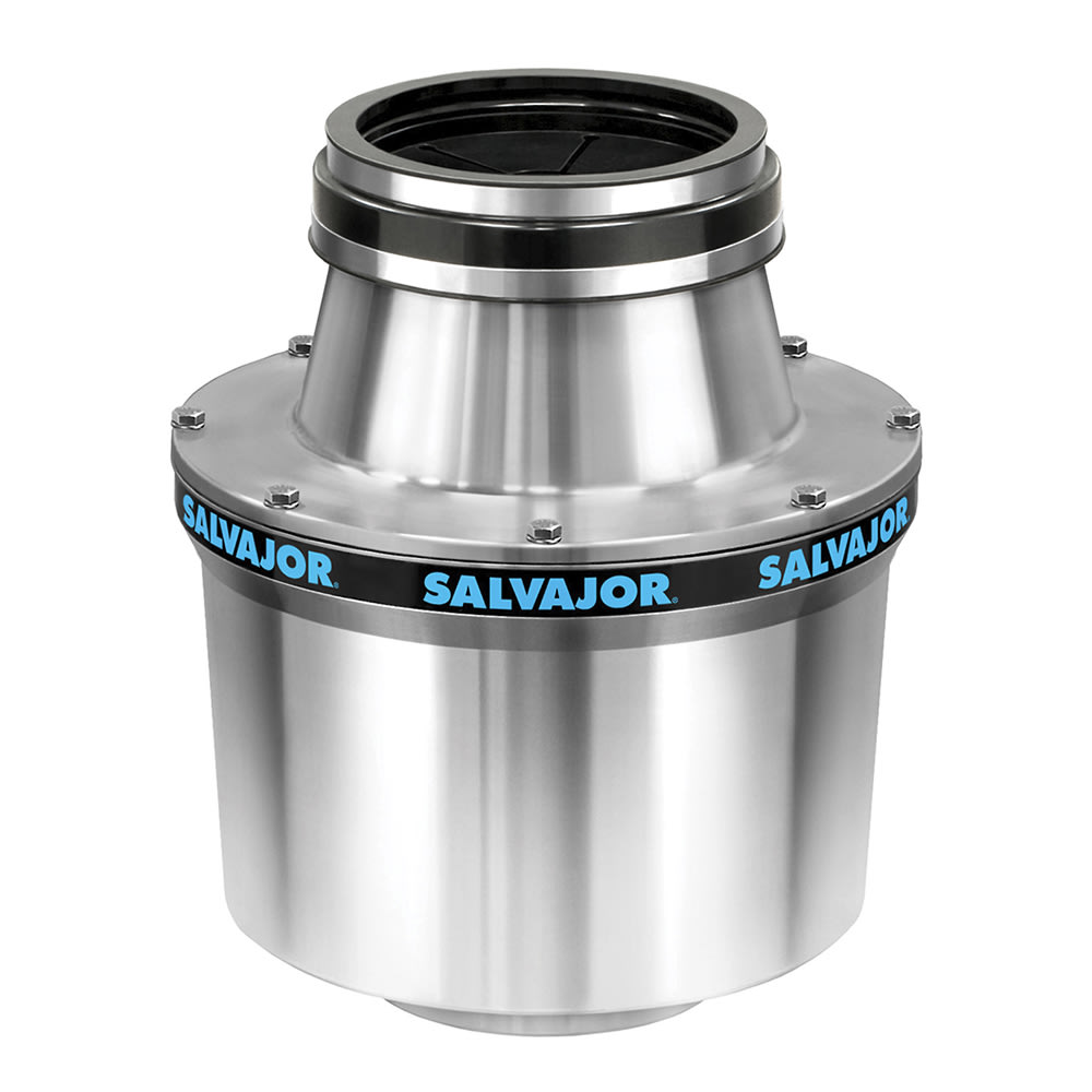 Salvajor 200-SA-MSS 1151 Disposer Package, Sink/Trough Mount, 2 HP, 115 V