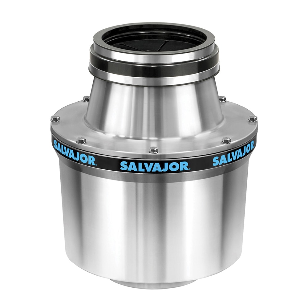 Salvajor 200-SA-MSS 4603 Disposer Package, Sink/Trough Mount, 2 HP, 460/3 V