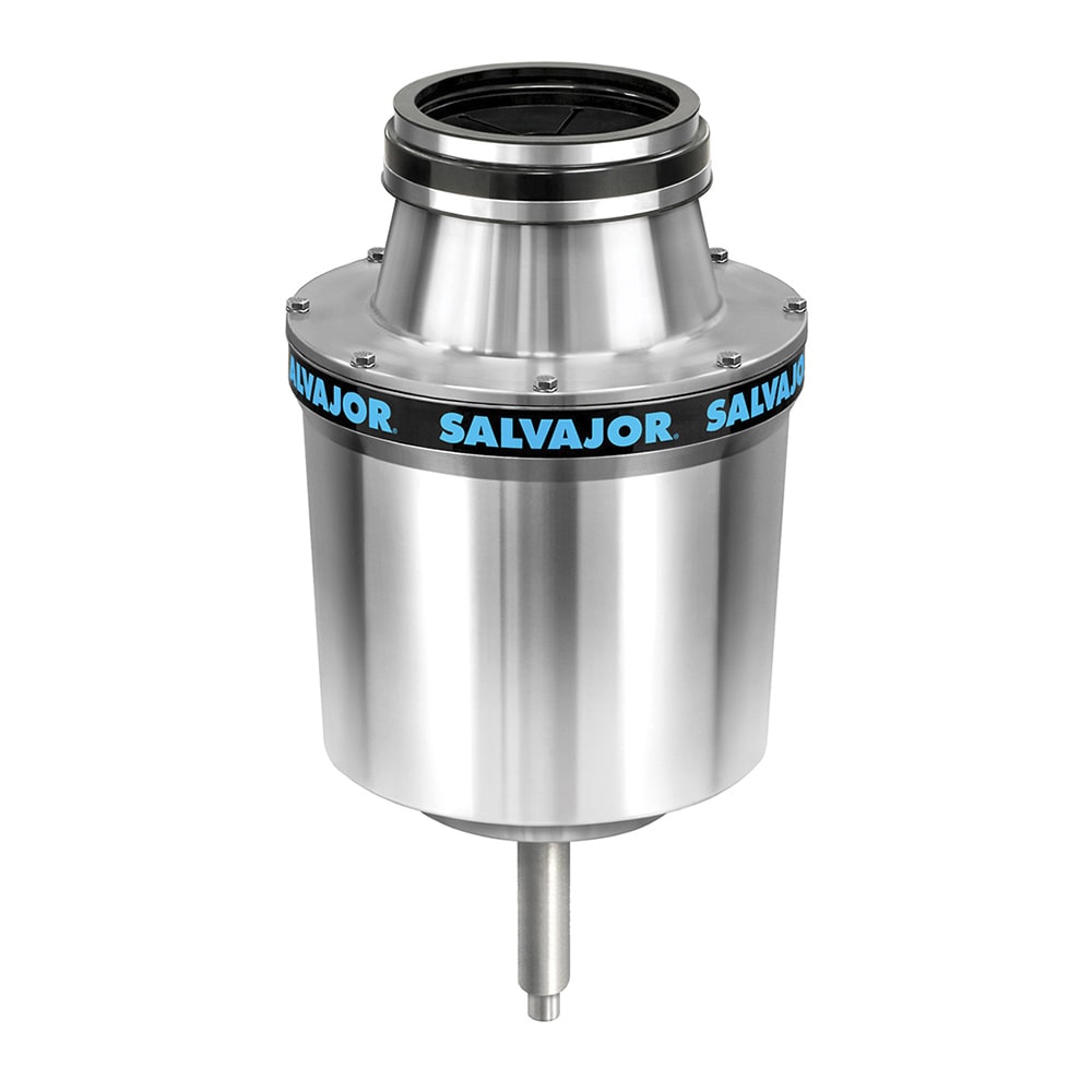 Salvajor 300-CA-MSS 2303 Complete Disposer Package, 3 HP, 12 in Cone, 230/3 V