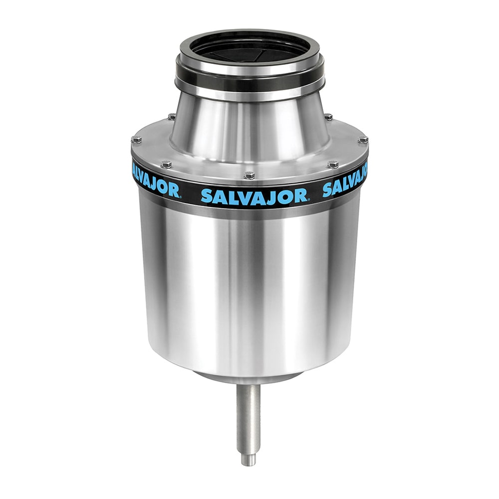 Salvajor 300-SA-MSS 2303 Disposer Package, Sink/Trough Mount, 3 HP, 230/3 V