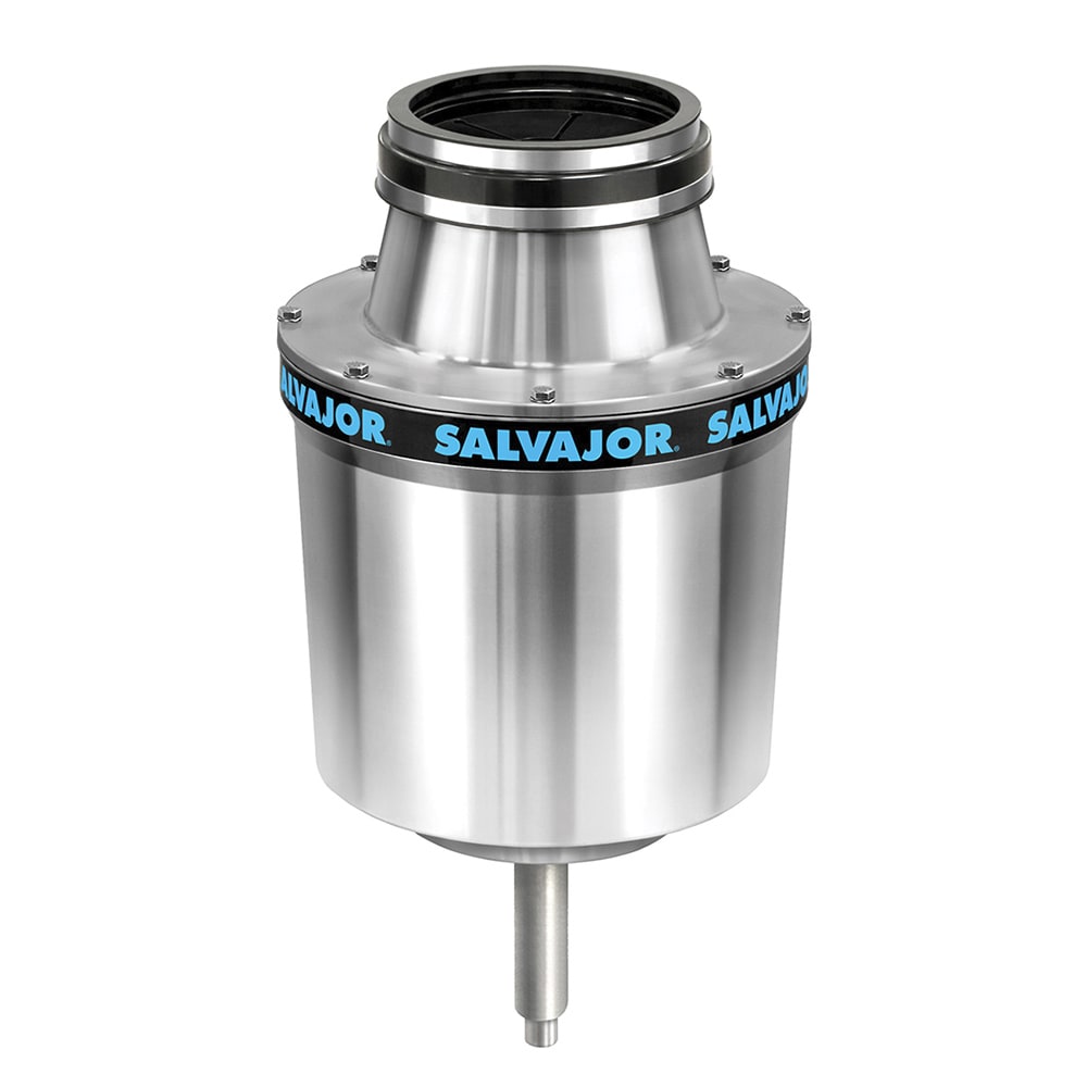Salvajor 300-SA-MSS 4603 Disposer Package, Sink/Trough Mount, 3 HP, 460/3 V