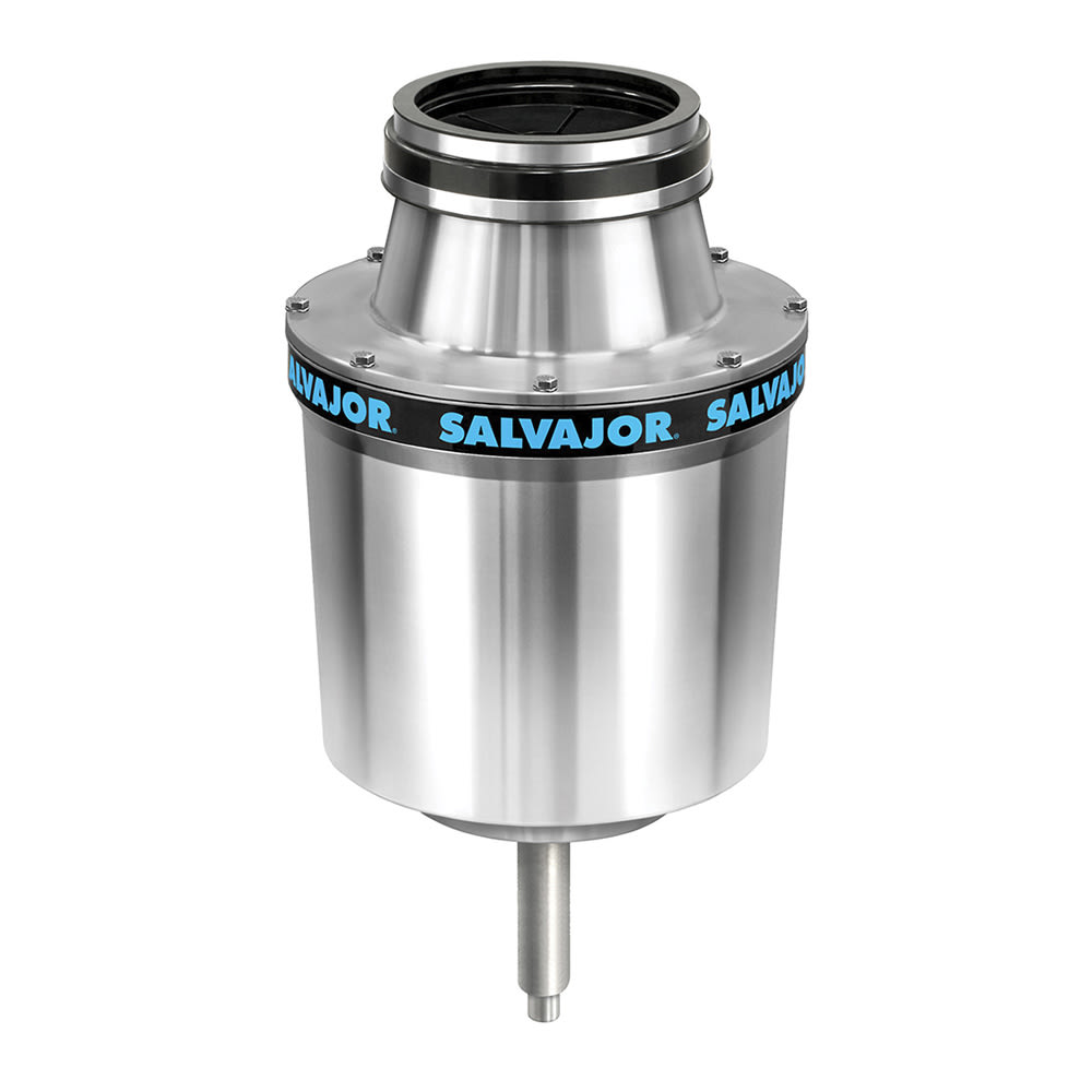 Salvajor 500-CA-MSS 2303 Complete Disposer Package, 5 HP, 12 in Cone, 230/3 V
