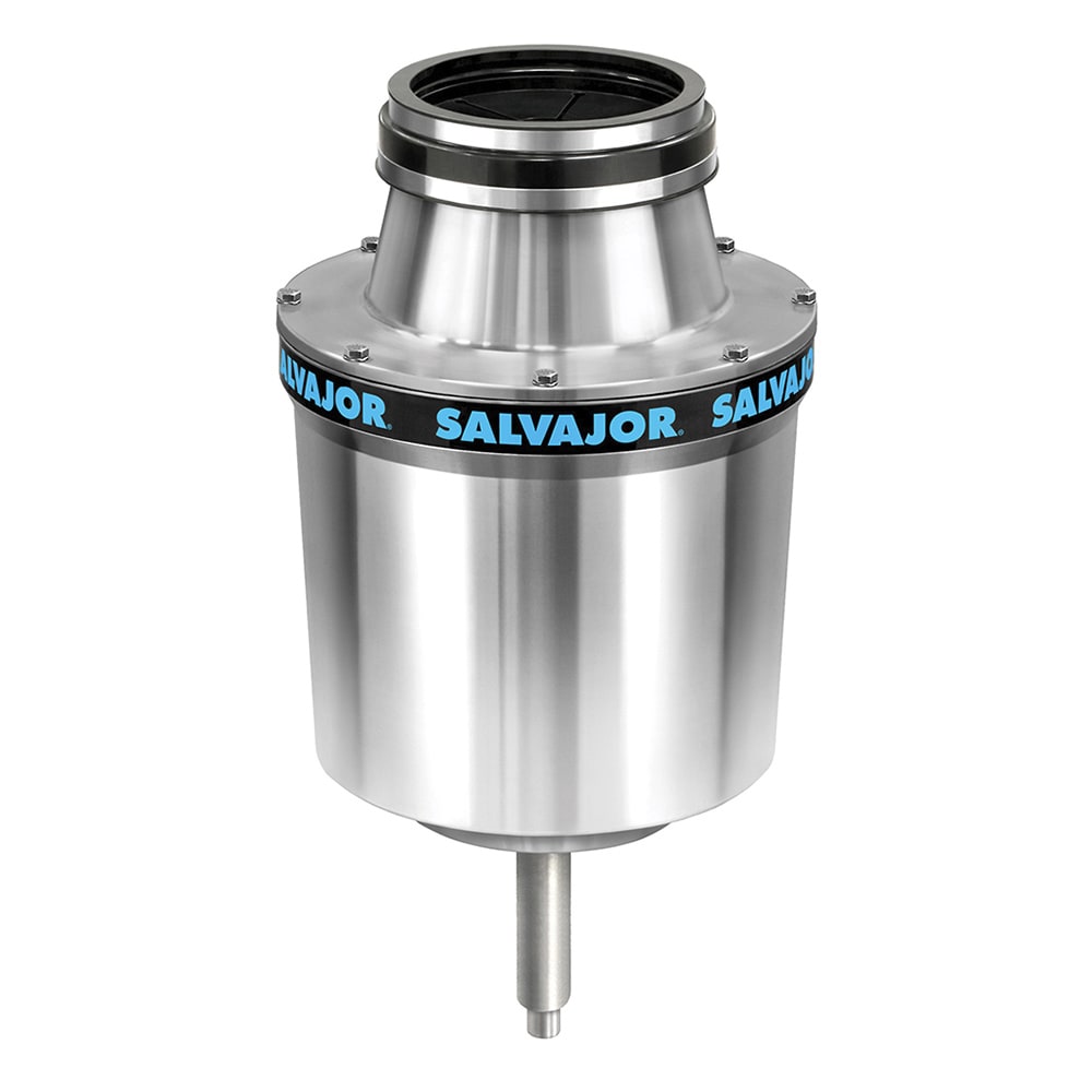 Salvajor 500-SA-MSS 2303 Disposer Package, Sink/Trough Mount, 5 HP, 230/3 V