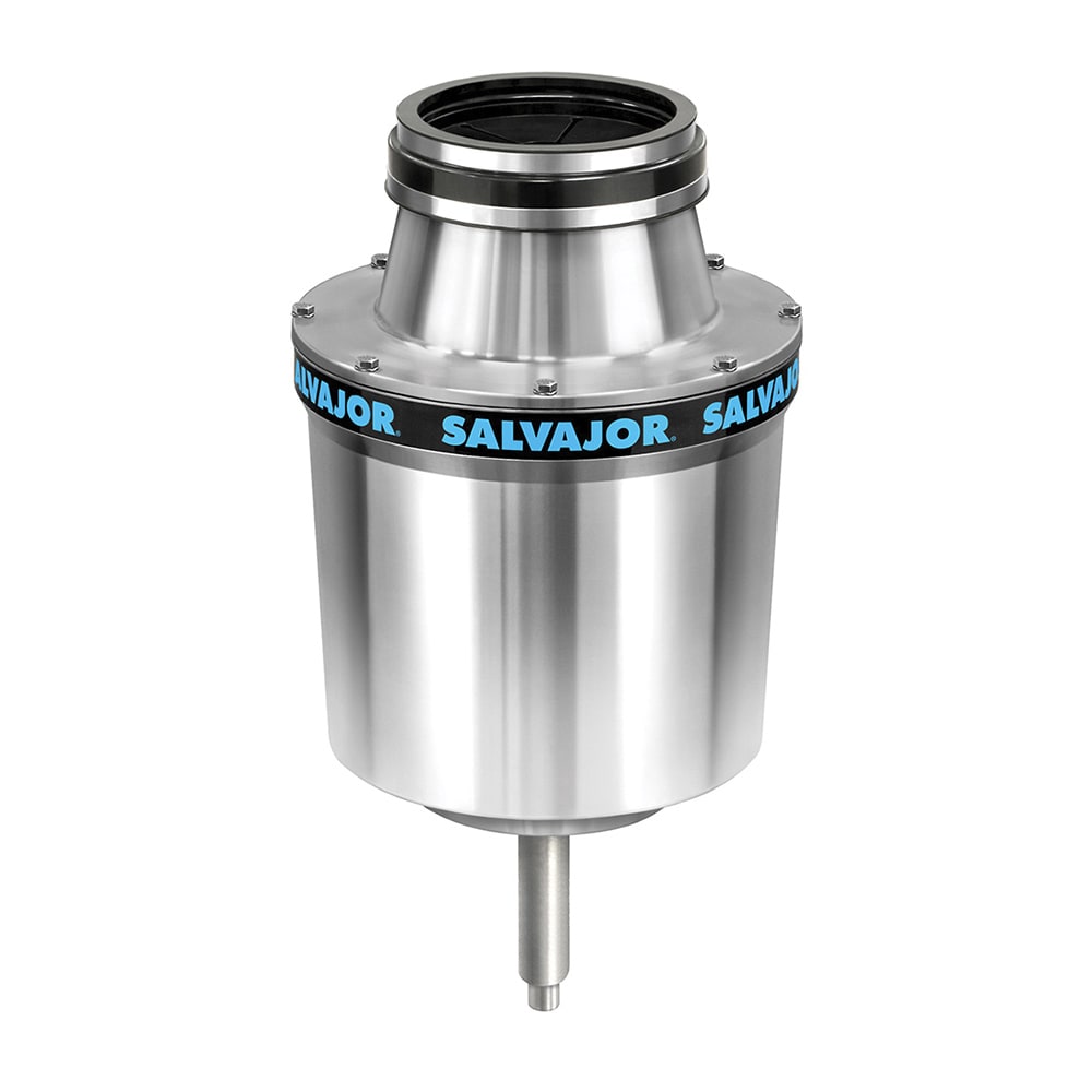 Salvajor 500-SA-MSS 4603 Disposer Package, Sink/Trough Mount, 5 HP, 460/3 V