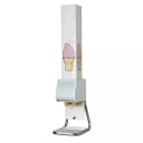 Dispense-Rite BCDS-BFL Countertop Ice Cream Cone Dispenser - Steel, White thumbnail 9