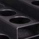 Dispense-Rite CTBH-12BT 4 Tier Bottle Organizer w/ 12 Bottle Capacity - Polystyrene, Black thumbnail 6