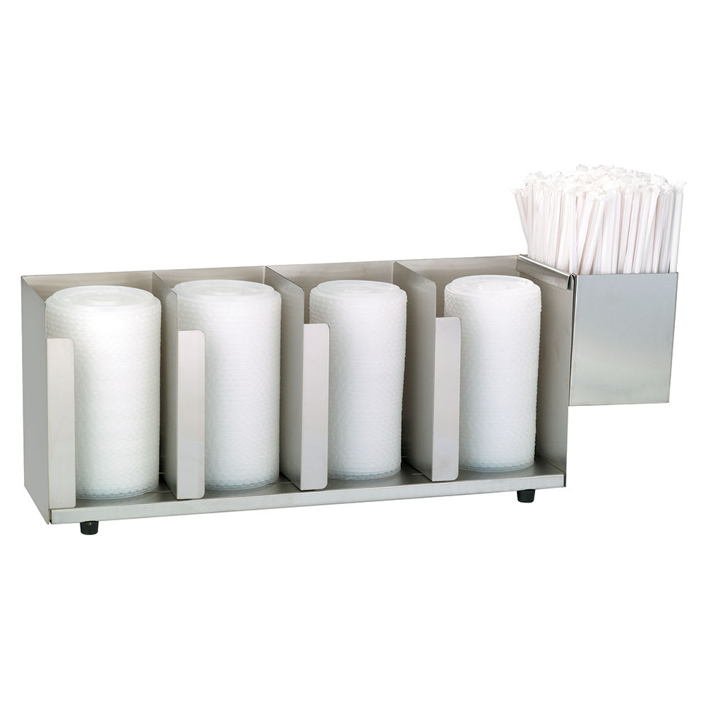 Dispense-Rite CTLD-19A Cup & Lid Organizer, (5) Compartment, All Cup Types