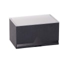 Dispense-Rite CT-STR-24BT Single Sided Straw Dispenser - 250 Capacity, Black thumbnail 2