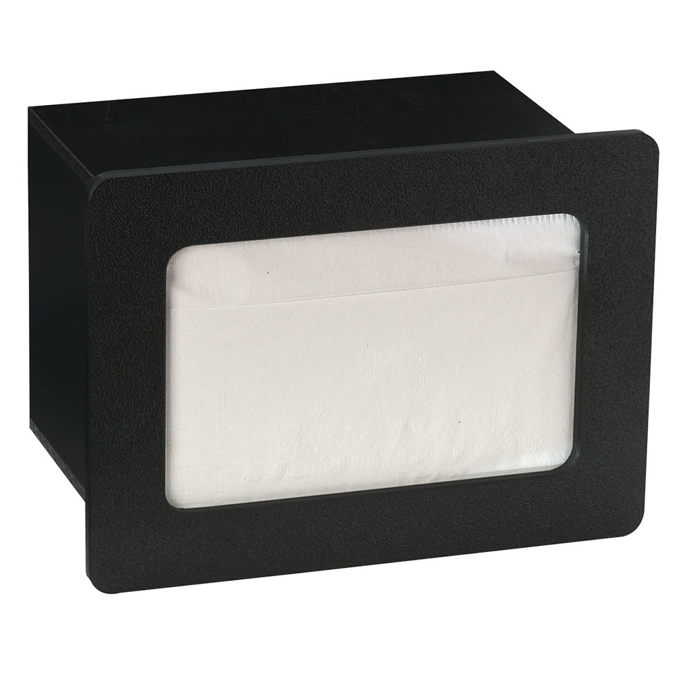 Dispense-Rite FMN-1BT Napkin Dispenser, Built-In, Holds 4 1/2 to 5" X 6 1/2" Napkins, Polystyrene