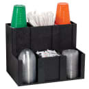 Dispense-Rite MCD-6BT 6 Section Organizer w/ Removable Dividers, 11 3/4 x 15 x 10", Black thumbnail 10