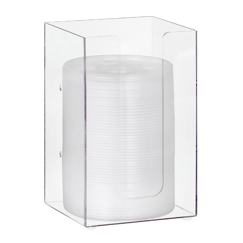 Dispense-Rite MLD-2 Lid/Cup Organizer, 5" Modular, Acrylic, Clear