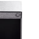 Dispense-Rite NLO-1B Lid, Straw & Condiment Organizer, Narrow, Removable Section Dividers, Black thumbnail 5