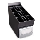 Dispense-Rite NLO-LDNH Lid, Straw, Condiment & Napkin Organizer, 4 1/2 to 5x6 1/2" Full Fold Napkins thumbnail 3