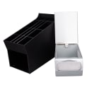 Dispense-Rite NLO-LDNH Lid, Straw, Condiment & Napkin Organizer, 4 1/2 to 5x6 1/2" Full Fold Napkins thumbnail 5