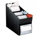 Dispense-Rite NLO-LDNH Lid, Straw, Condiment & Napkin Organizer, 4 1/2 to 5x6 1/2" Full Fold Napkins thumbnail 9
