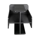 Dispense-Rite RCLO-LG-4BT Cup & Lid Organizer, (4) Compartment, All Cup Types thumbnail 4