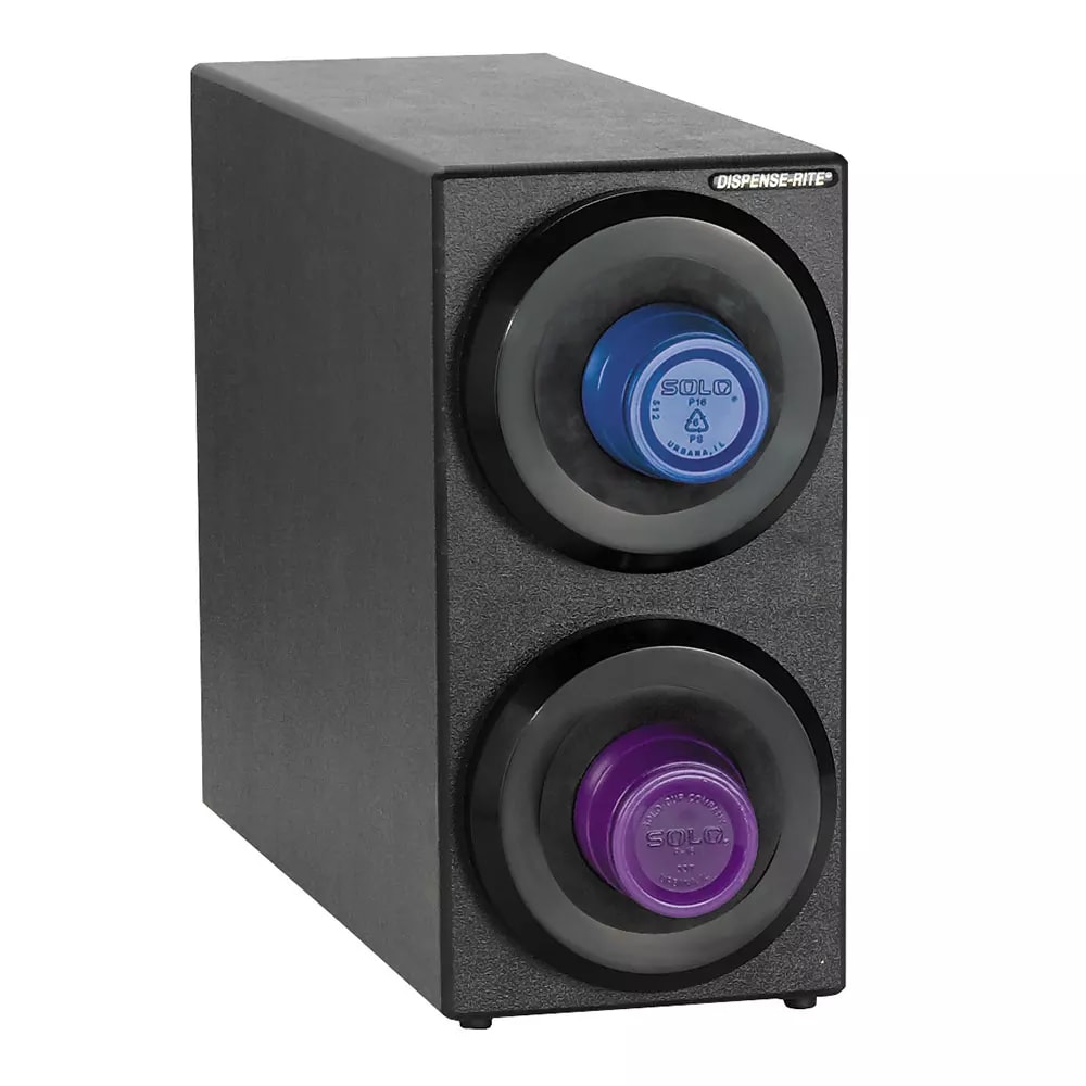 Dispense-Rite SLR-S-2BT Cup Dispenser, Cabinet, (2) Compartment, All Cup Types