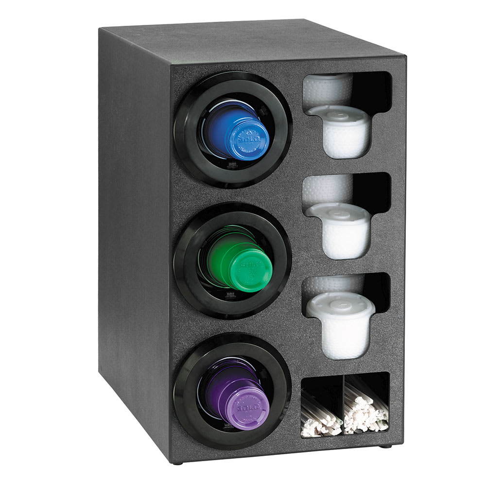 Dispense-Rite STL-C-3LBT Cup & Lid Organizer, (8) Compartment, All Cup Types