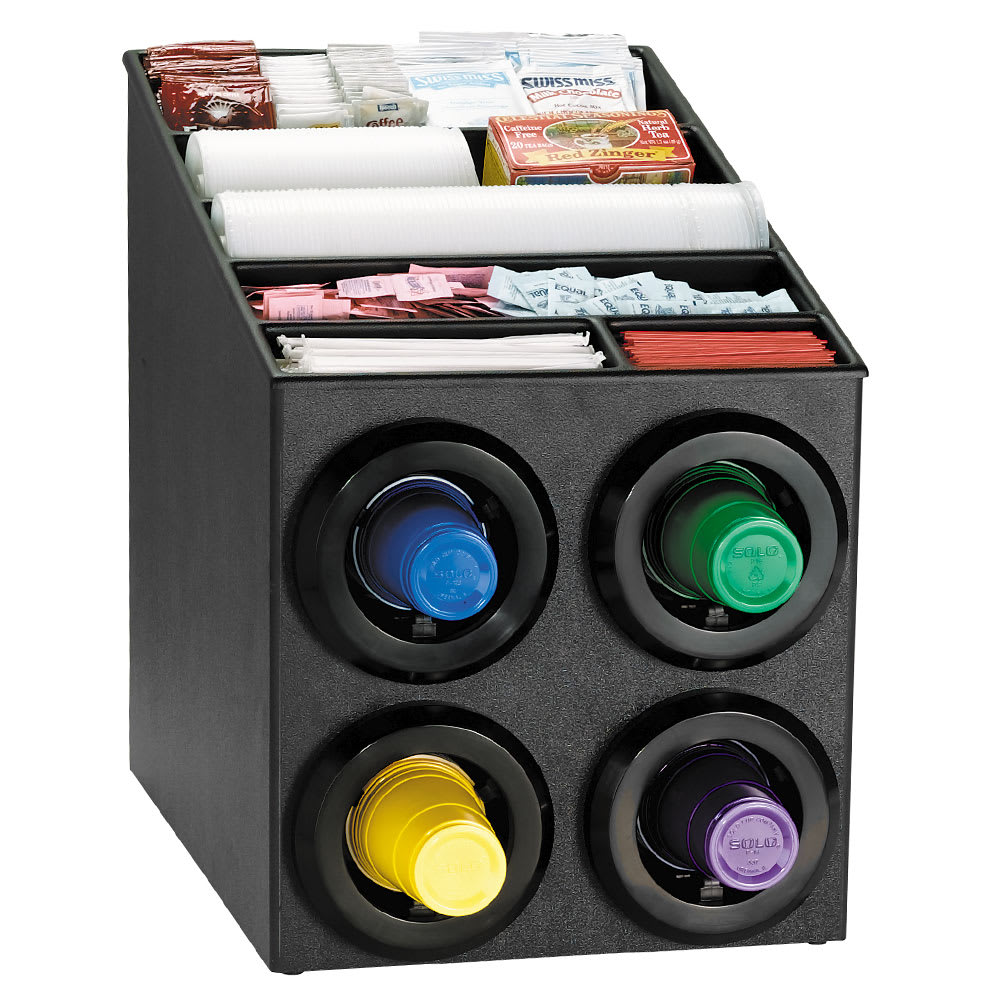 Dispense-Rite STL-SL-2X2BT Cup Dispenser, Cabinet, (10) Compartment, All Cup Types