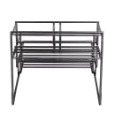 Dispense-Rite WR-BOTL-6 Wire Bottle Organizer w/ (6) Compartments, Black thumbnail 5